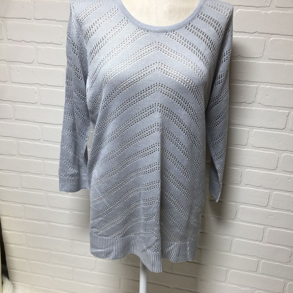 NWT Van Heusen Gray Sweater, Size XL (1027)